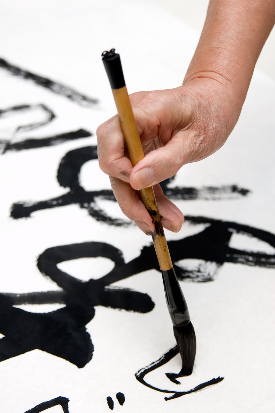 Chinese calligraphy, iStock