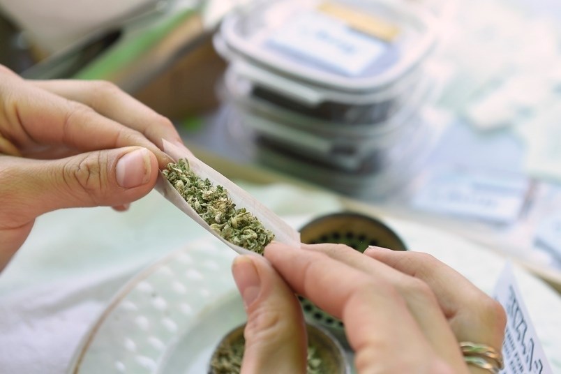 Marijuana has been openly sold in Robson Square in Vancouver