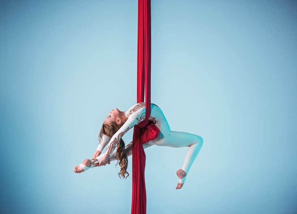 iStock, circus, aerial silks