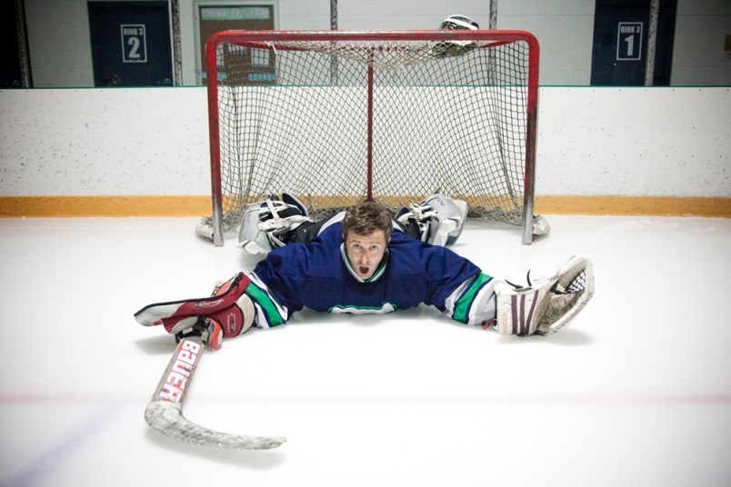 Grant Lawrence will be stacking the pads for a team of Canadian musicians taking on ex-NHL players a