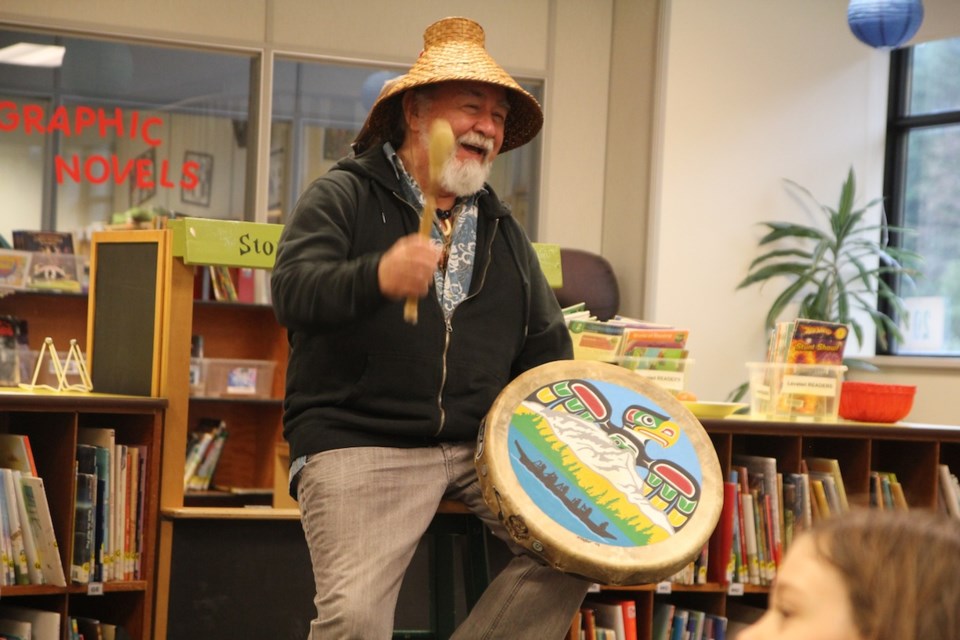 Bob Baker drums and sings in the BICS library.