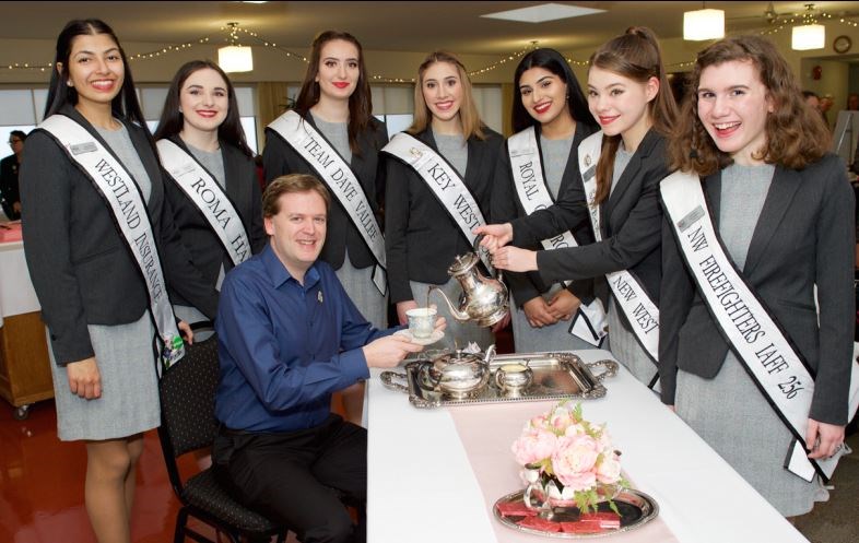Hyack ambassadors tea