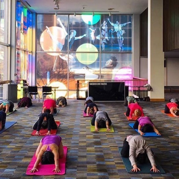 vancouver lunchtime yoga