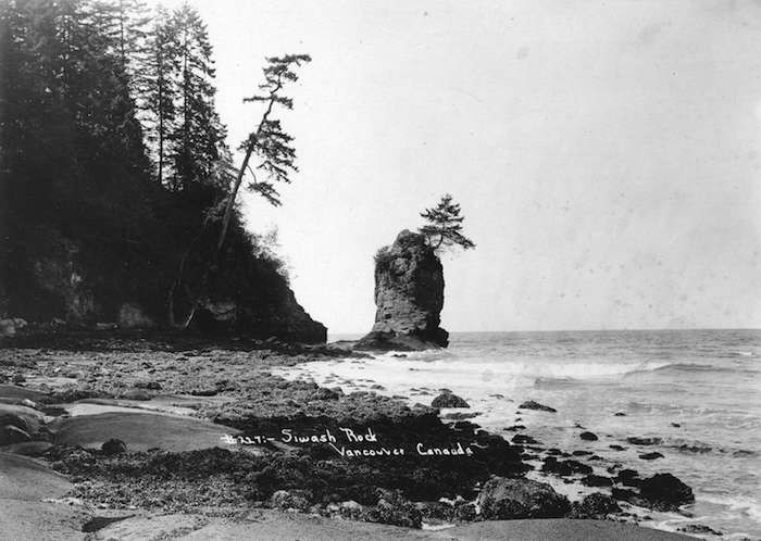 Siwash Rock circa 1905