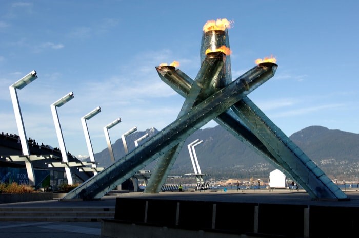 Vancouver olympic cauldron