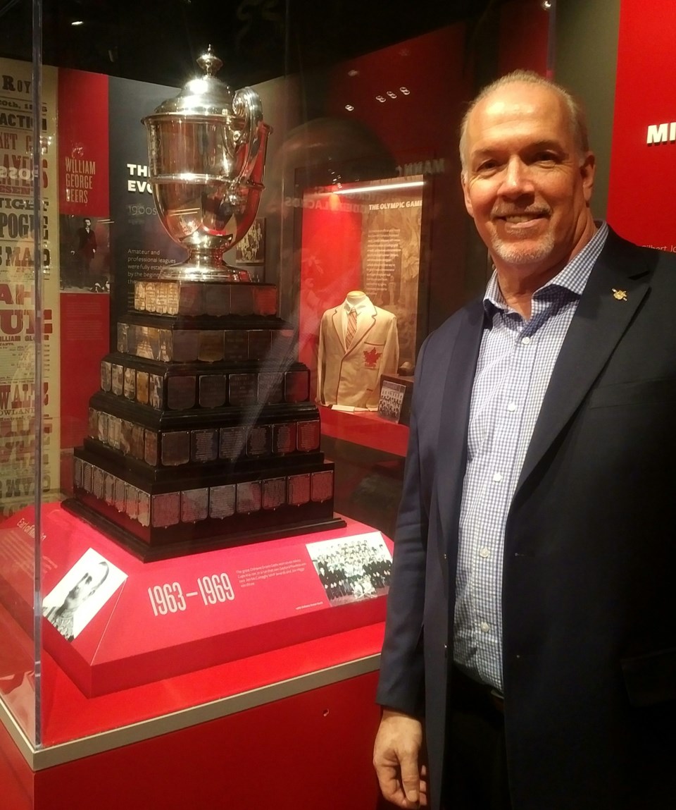 Premier John Horgan Lacrosse Hall of Fame