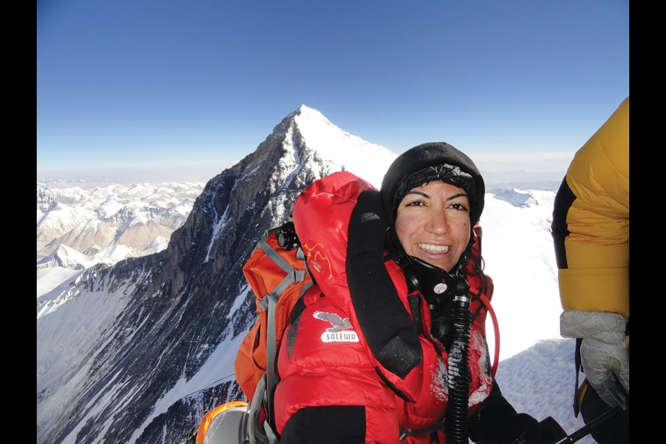 Climber Parvaneh Kazemi will speak at Centennial Theatre on Feb. 12.