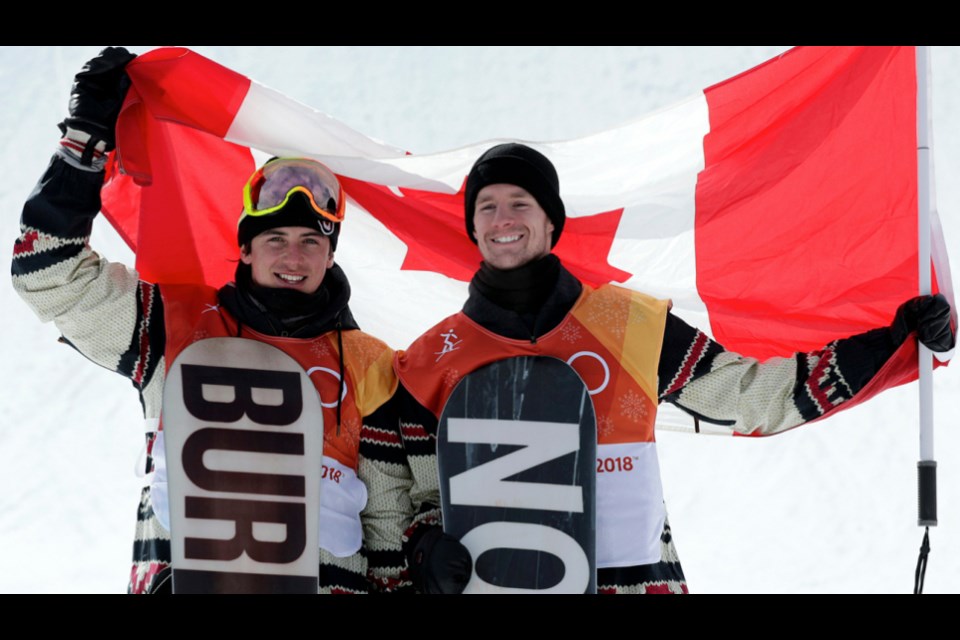 Mark McMaster and Max Parrot, who are both based in Whistler, won bronze and silver in the slopestyle competition at the PyeongChang Olympics on Saturday.