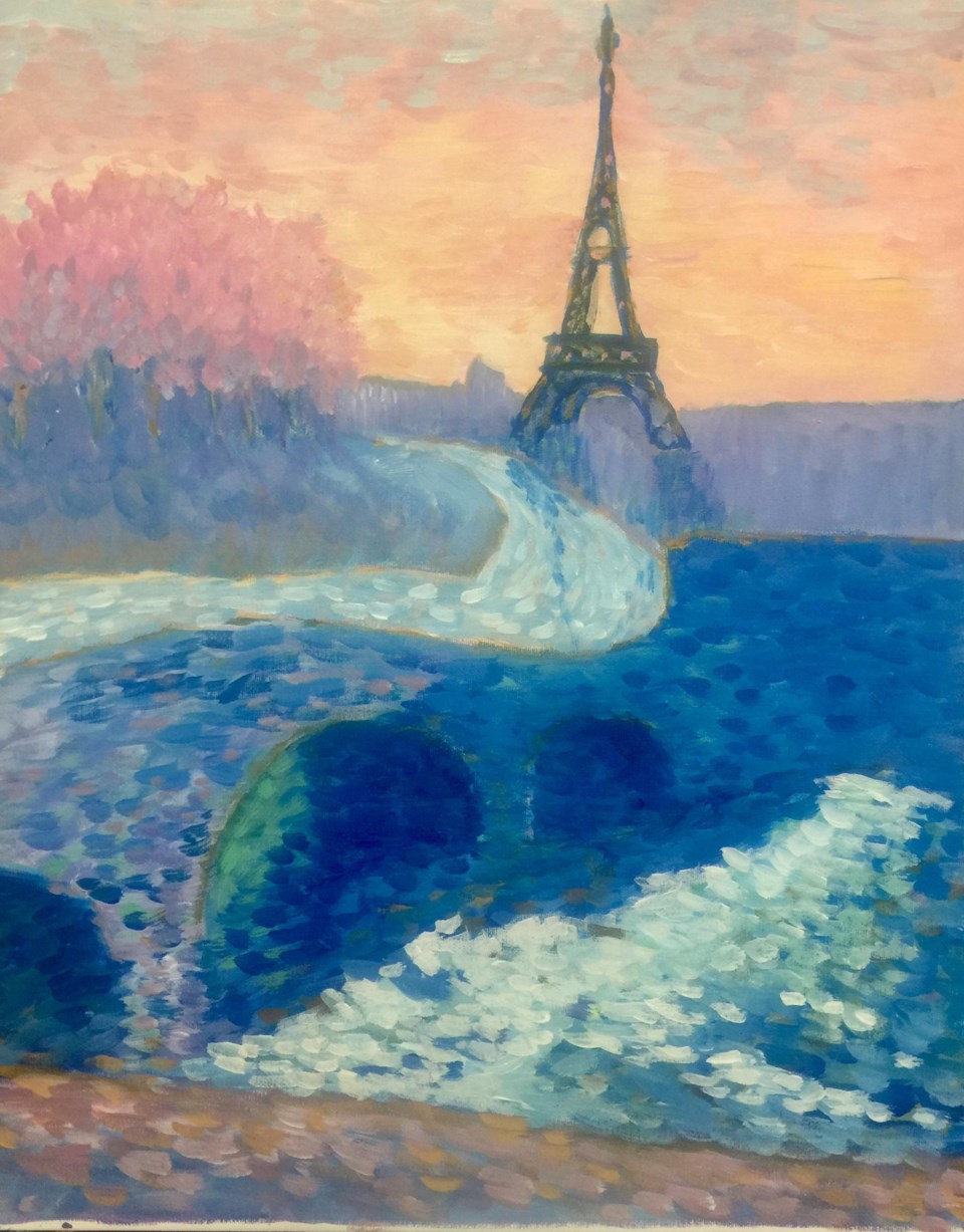Springtime in Paris, 100 Braid Street Studios