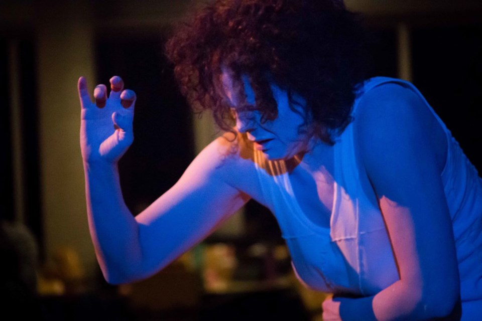 Salome Nieto of pataSola dance showcases her talents in RIFT, onstage March 22 to 24 at KW Production Studio as part of the Vancouver International Dance Festival.
