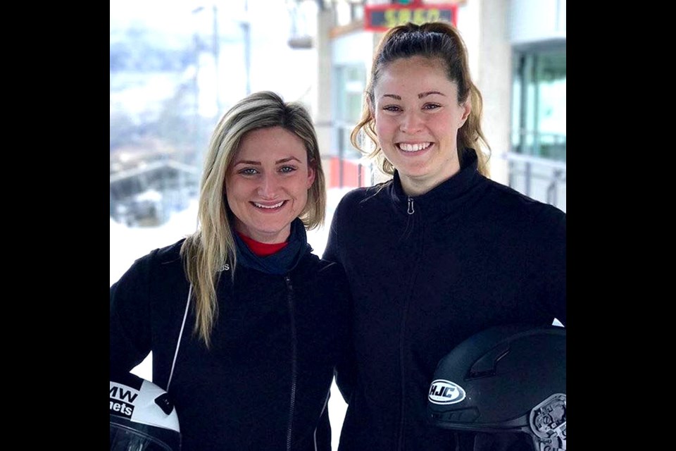 Julia Johnson, who trains at Fortius Sport and Health in Burnaby, and teammate Kori Hol of Richmond finished ninth last month at the World junior bobsled championships in Switzerland.
