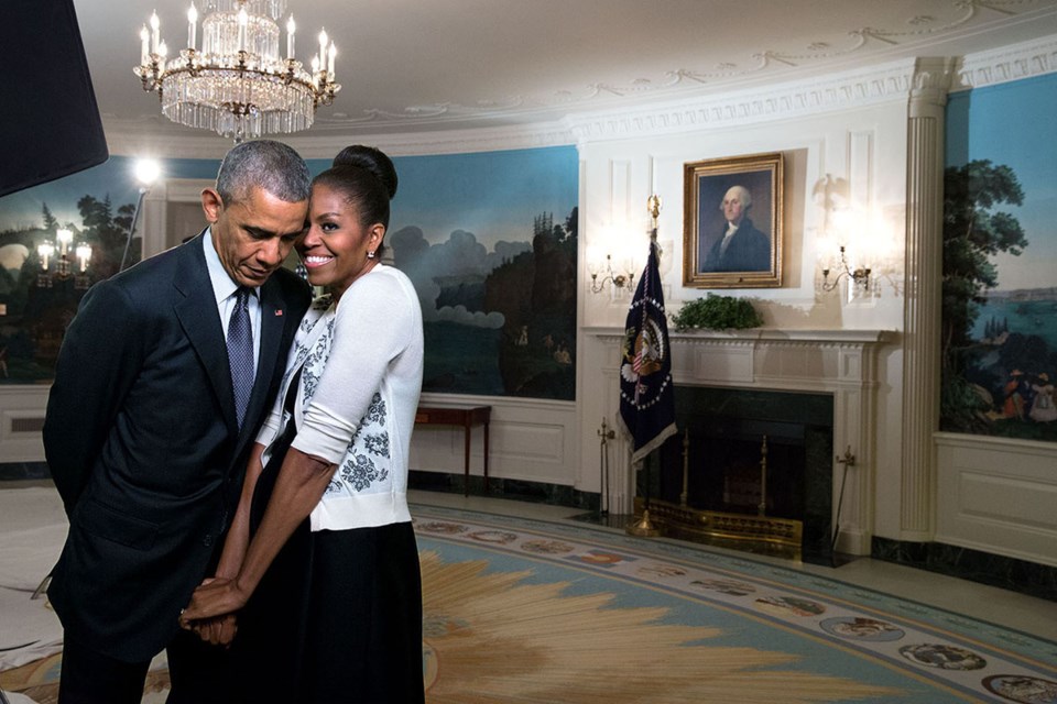 Michelle and Barack Obama