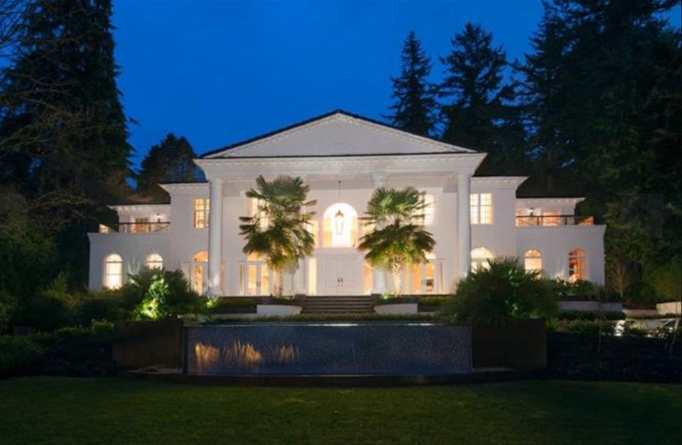 West Vancouver White House $22m Feb 16
