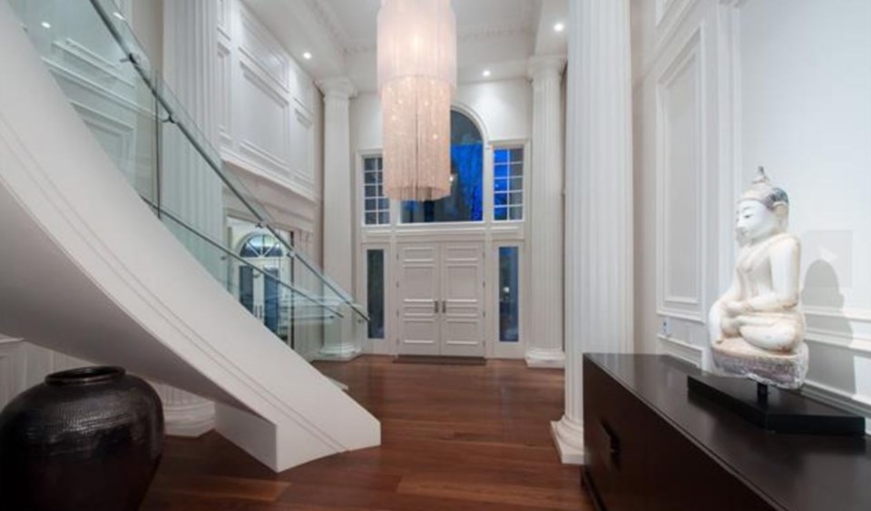 West Vancouver White House $22m Feb 16 foyer 2