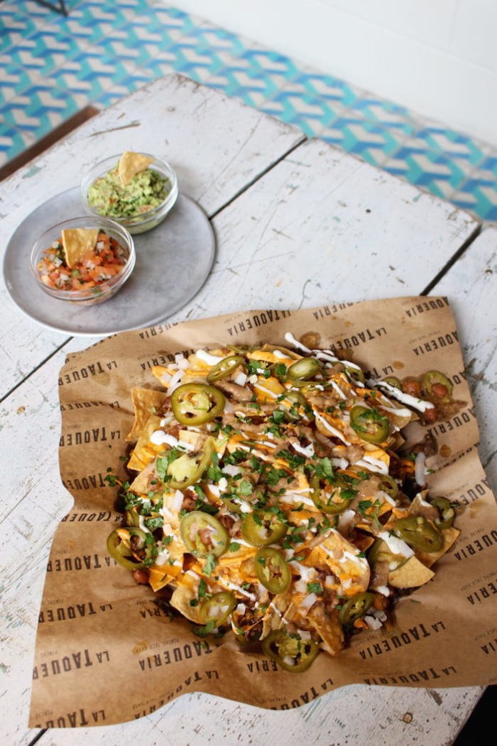 Vegetarian nachos