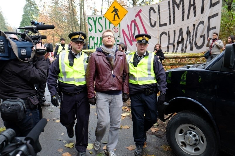 Burnaby Mountain, pipeline protests