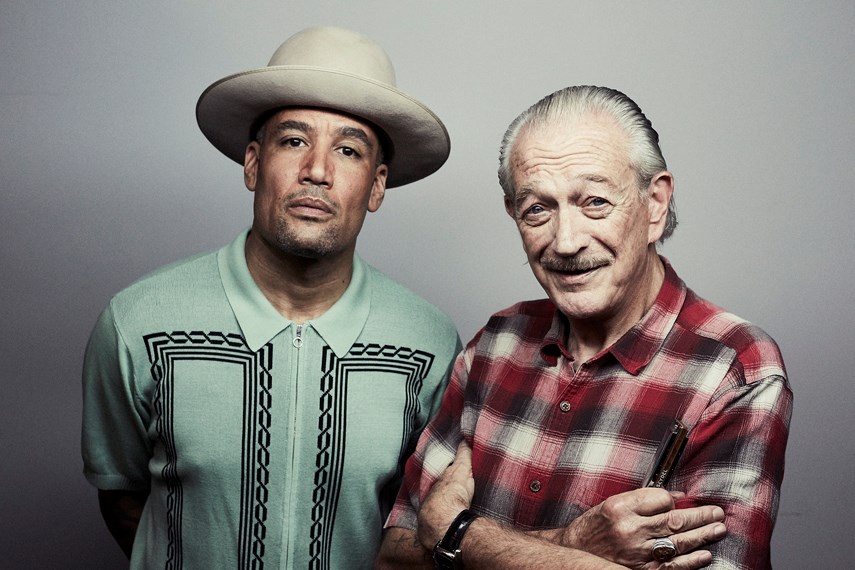Ben Harper and Charlie Musselwhite perform at the Orpheum in Vancouver on Aug. 23.