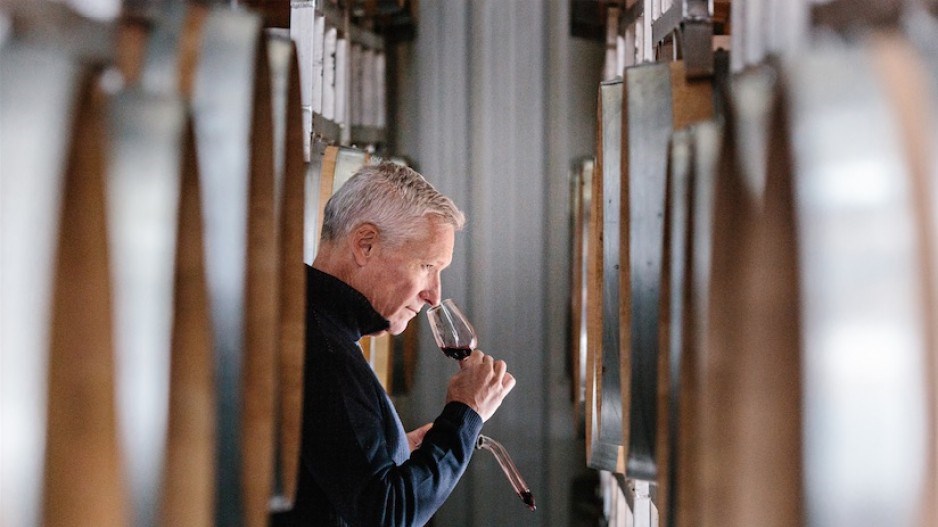 Painted Rock Estate Winery Ltd. principal John Skinner started exporting his wine to China seven years ago and is now focused on increasing sales to Europe. Image / Painted Rock Estate Winery Ltd.