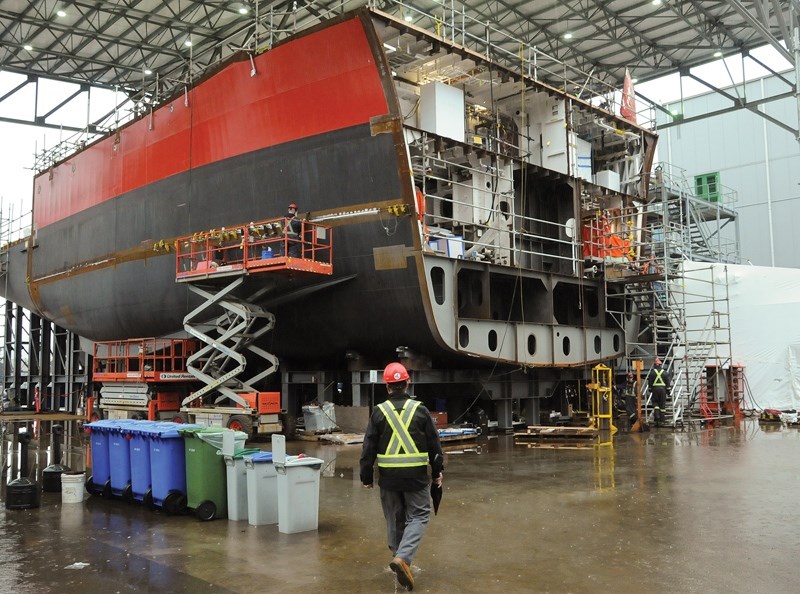 Seaspan scissor lift