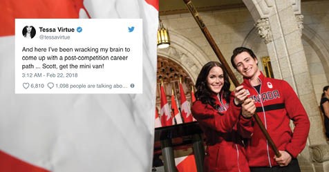 tessa virtue tweet