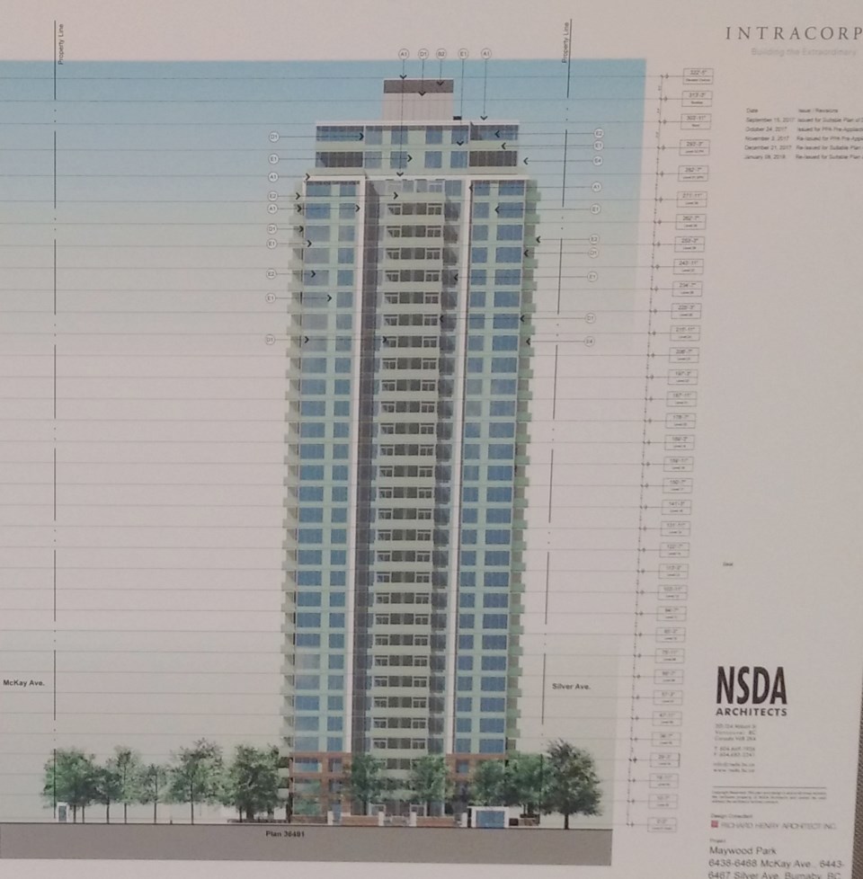 Maywood tower
