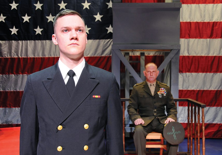 Known more as a film, A Few Good Men first saw life as a play on Broadway in 1989. First Impressions Theatre brings Aaron Sorkin’s work back to the stage with a cast of 15 actors, including Matthew Simmons and Cameron McDonald.