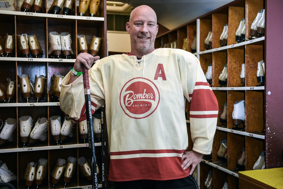 Bomber Brewing’s Cam Andrews, shown here at the 2015 event, is one of the co-organizers of the annua