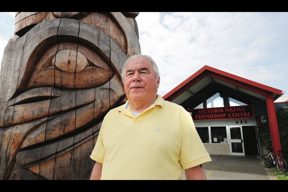 ruce Parisian, former executive director of the Victoria Native Friendship Centre, will be honoured at centre&Otilde;s library on Friday.