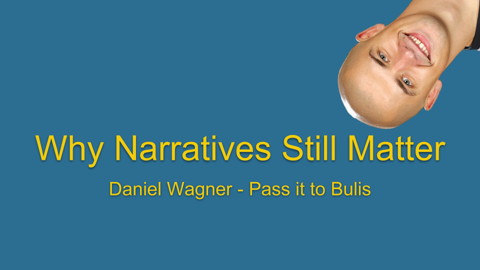 VANHAC - Why Narratives Still Matter - Title Slide