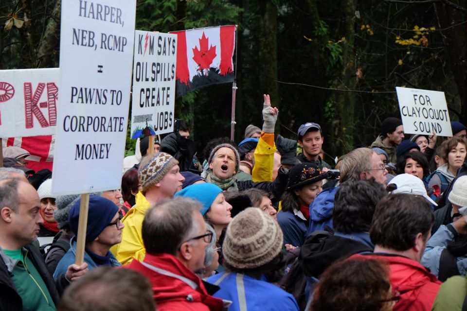 pipeline protest