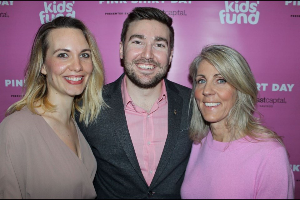 Joey Restaurant Group’s Britt Innes and CKNW Orphan Funds Sara Dubois Phillips welcomed Pink Shirt Day founder Travis Price to the annual Pink Shirt Day Luncheon. The noon-hour benefit at Bluewater Café raised upwards of $90,000 for anti-bullying programs and initiatives around B.C.