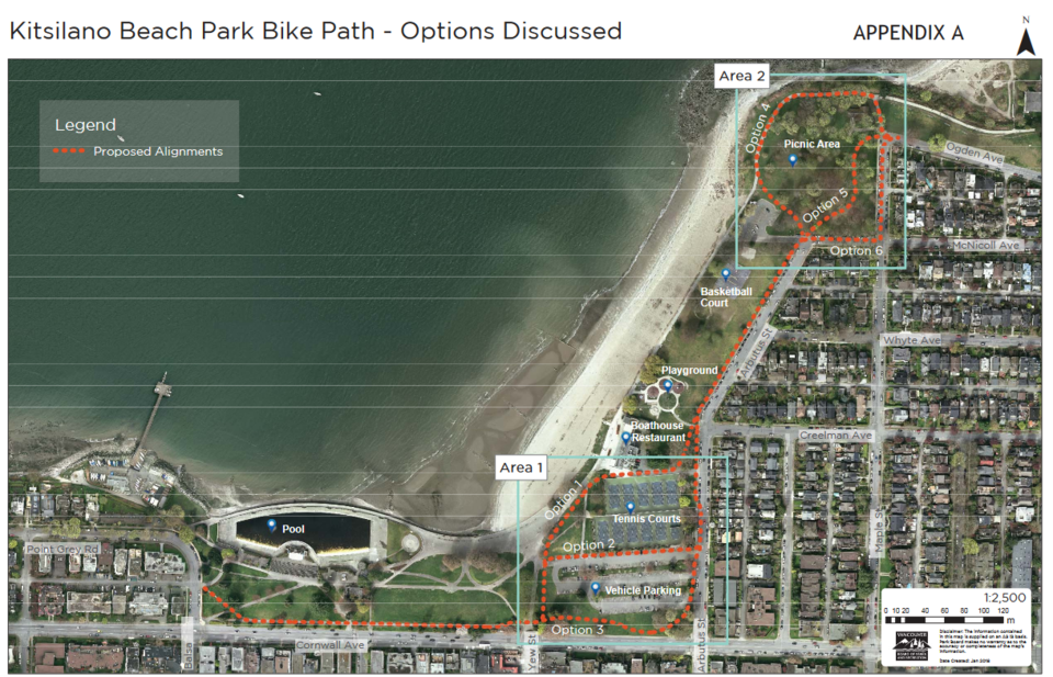 bike lane proposal