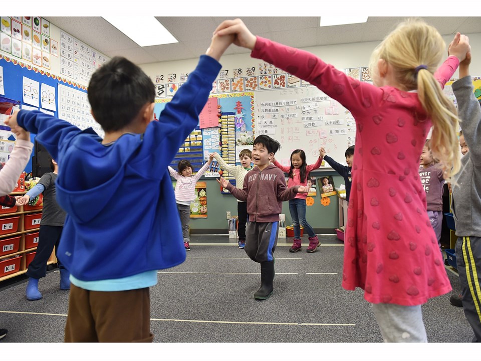 Students in Norquay elementary’s Early Mandarin Bilingual Program recently performed and danced to “