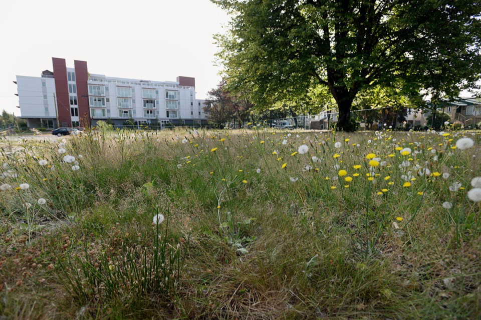 The Little Mountain redevelopment site in a photo take in 2015. The city has identified a portion of the site as the next potential location for temporary modular housing. The complex would be on the site for approximately three years, after which it will be replaced by the scheduled development. Photo Jennifer Gauthier
