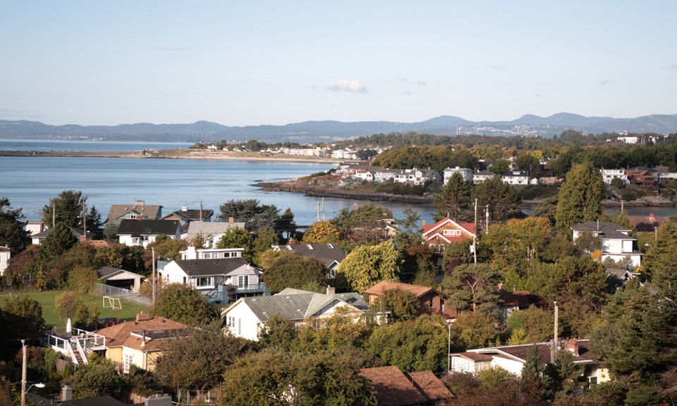 Vancouver Island Victoria bay houses