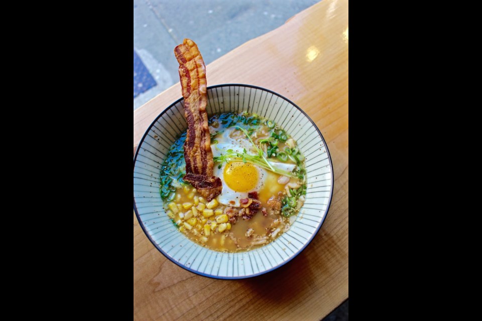 Bacon and Eggs Ramen (Lindsay William-Ross/Vancouver Is Awesome)