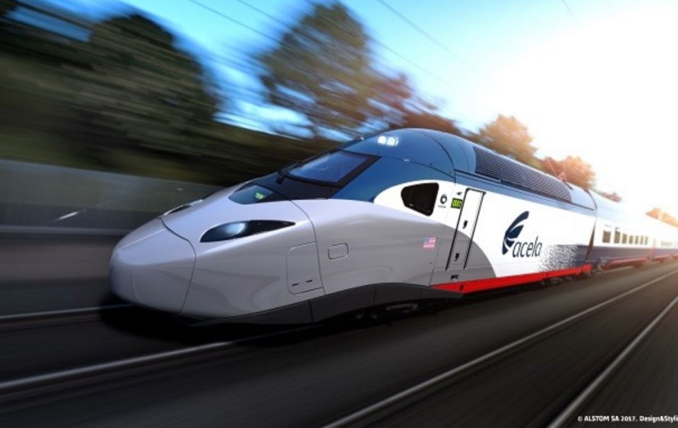 High speed train Alstom