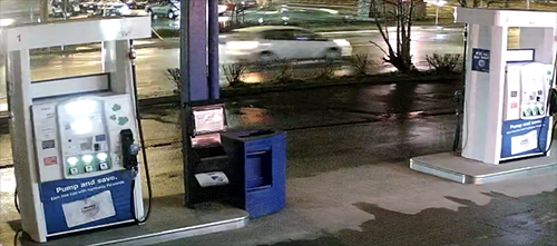 At the time of the incident, a white hatchback vehicle was turning right from Garibaldi Way — as seen in the photos — to merge with the southbound lane of Highway 99, the IIO said in a news release.