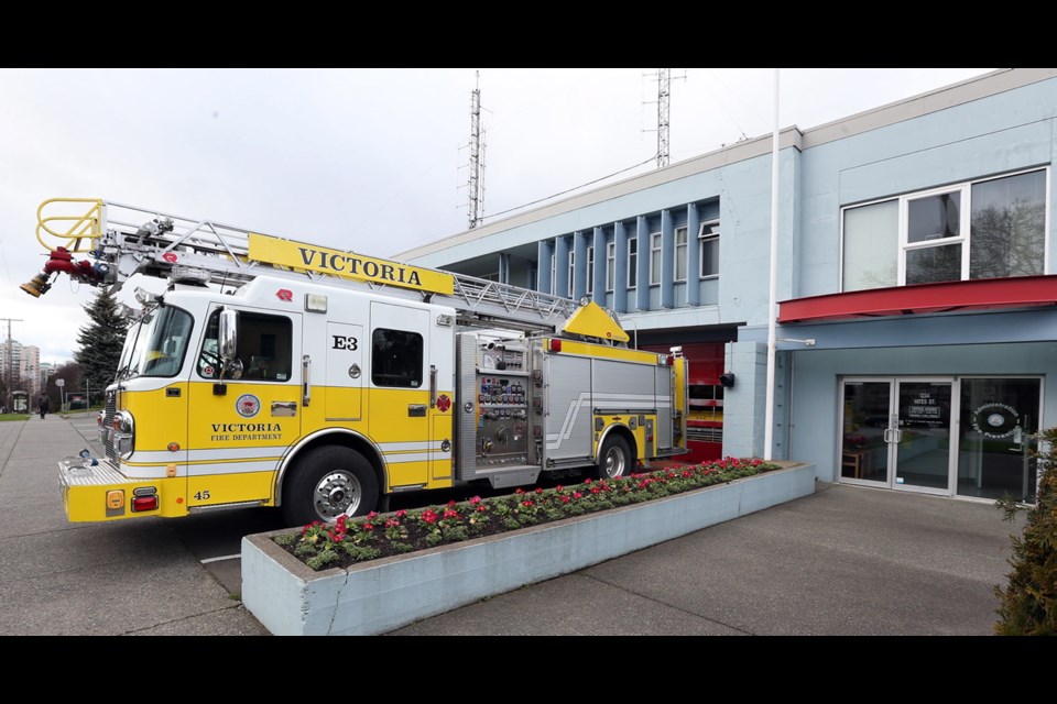 Victoria Fire Station No. 1 at 1234 Yates St. was built in 1959. A new station at a different site would be larger and cost less to build.
