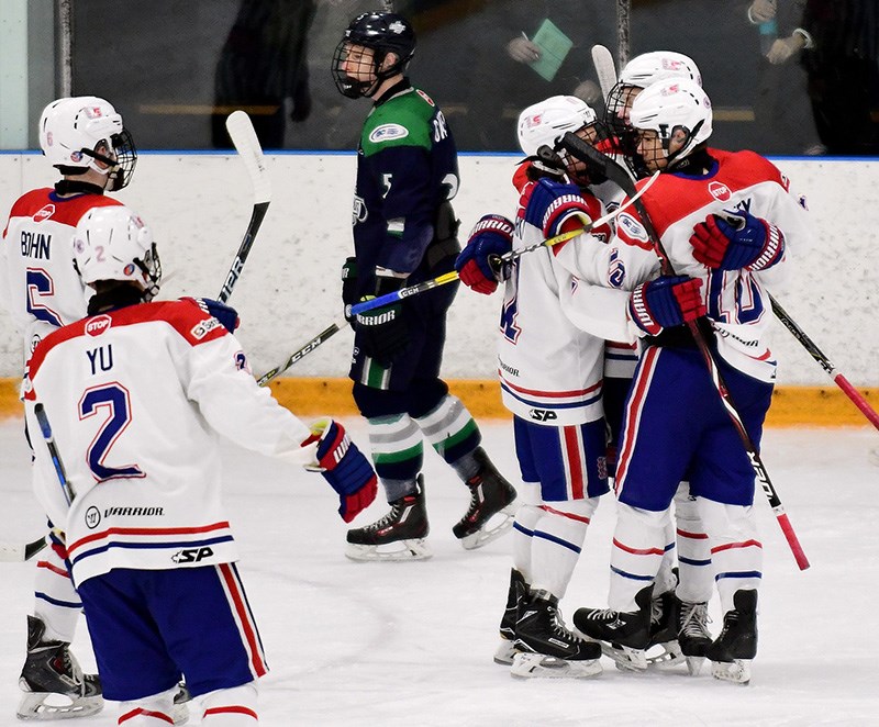 hockey celebration