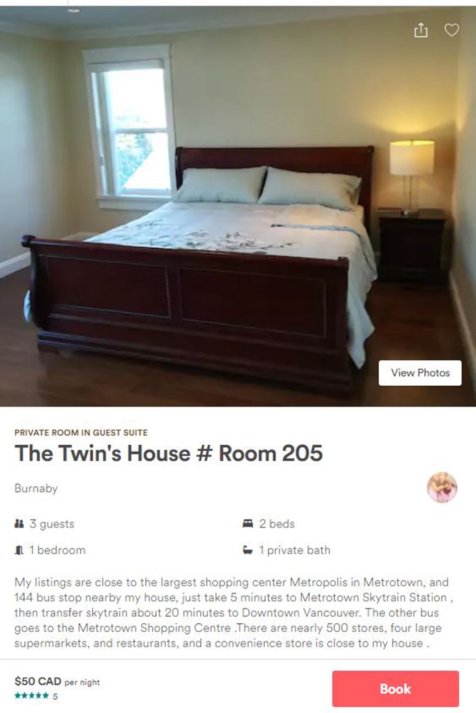 airbnb hotel