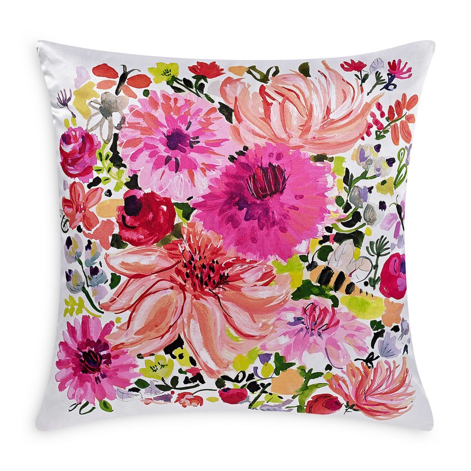 Dahlia pillow