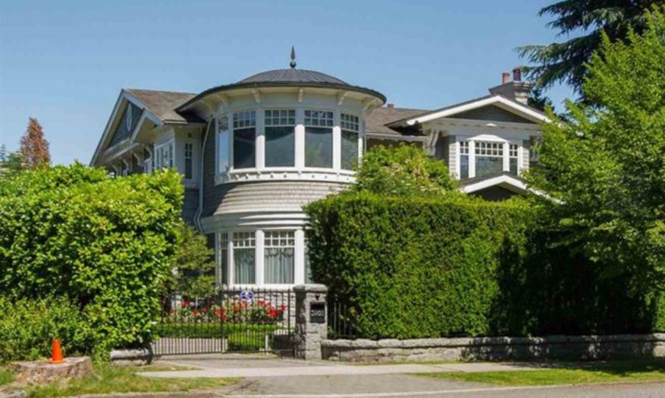 Shaughnessy $24.8 million listing exterior