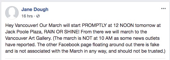 Jane Dough fake Facebook