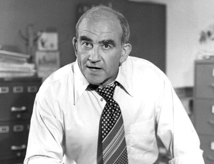 Ed Asner as Lou Grant in 1977