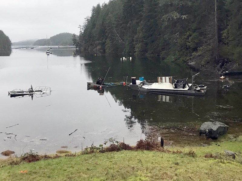 Abandoned boats