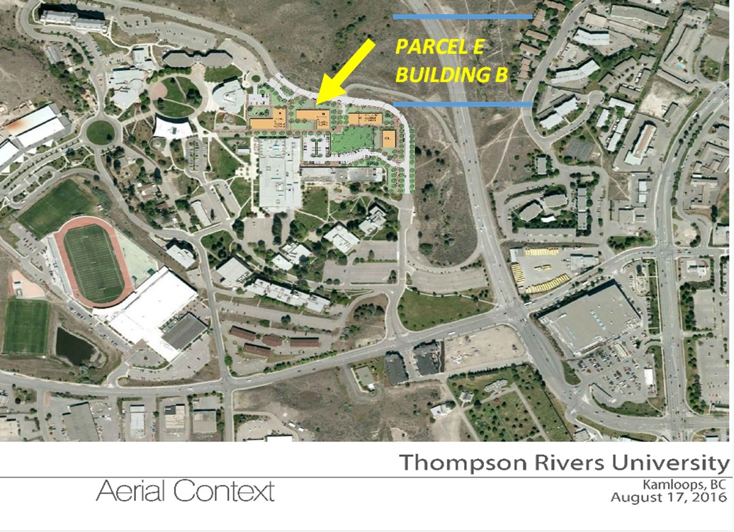 Thompson Rivers University Map The Reach At Tru To Begin Rising This Summer - Kamloops This Week