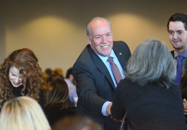 B.C. Premier John Horgan, BBOT