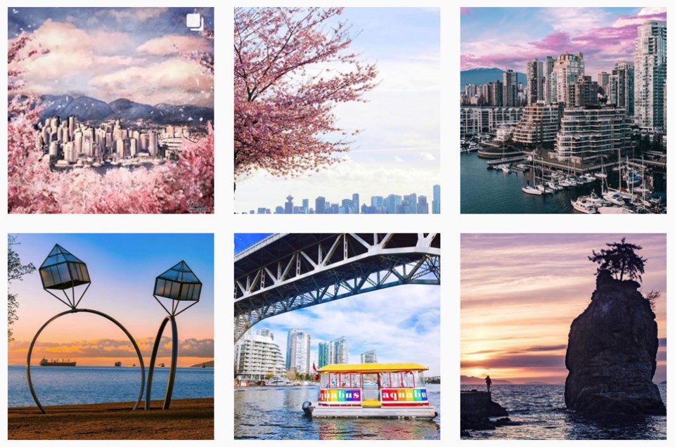 Tourism Vancouver Instagram