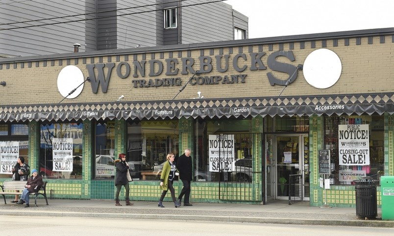Wonderbucks shut its doors in early 2017 Photo Dan Toulgoet